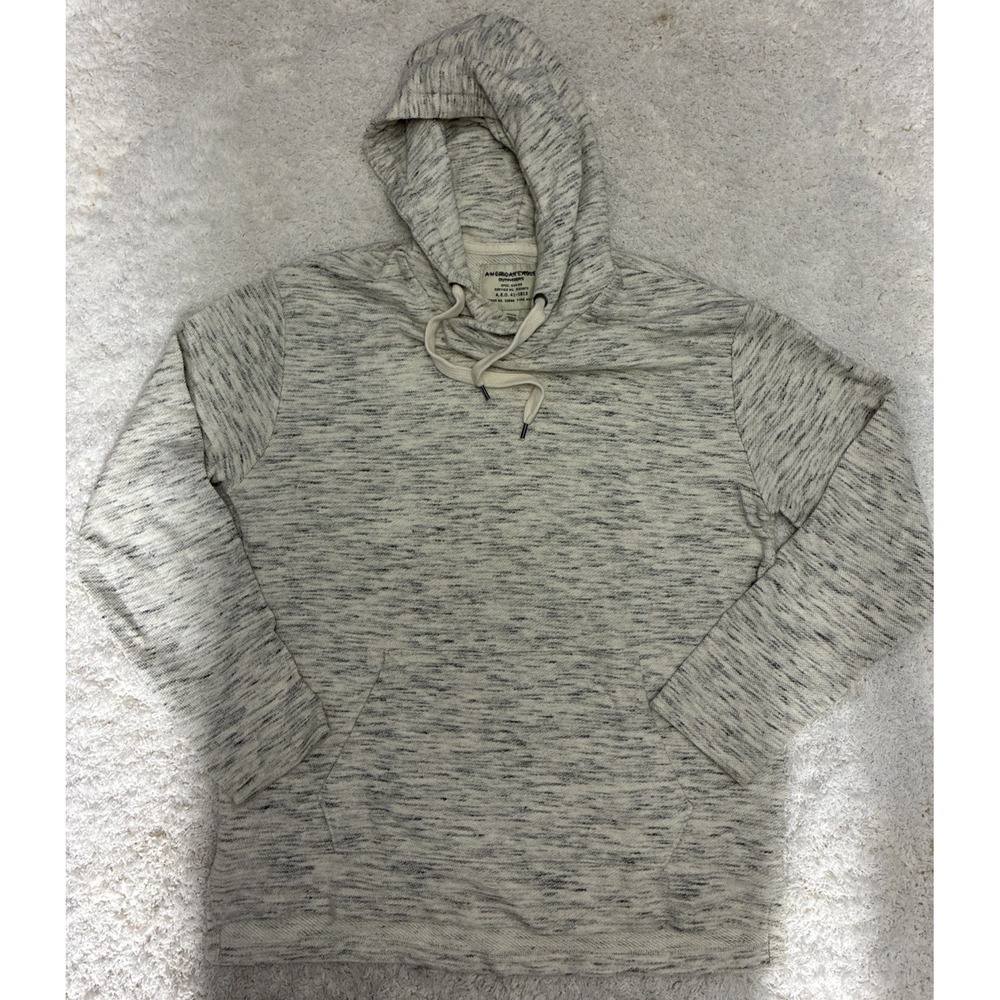 American Eagle Outfitters Beige Hoodie Men,s M Fast Shipping